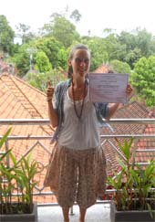 Reeva Bali Spa School Student