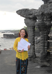 Reeva Bali Spa School Student