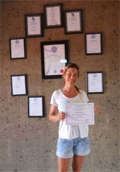 Reeva Bali Spa School Student