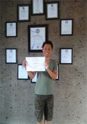 Reeva Bali Spa School Student