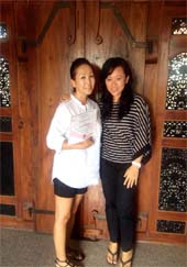 Reeva Bali Spa School Student