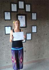 Reeva Bali Spa School Student