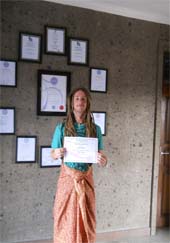 Reeva Bali Spa School Student