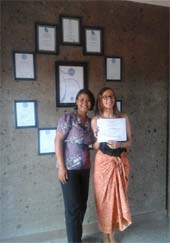 Reeva Bali Spa School Student