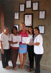 Reeva Bali Spa School Student