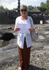 Reeva Bali Spa School Student