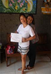 Reeva Bali Spa School Student