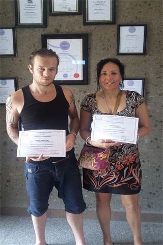 Reeva Bali Spa School Student