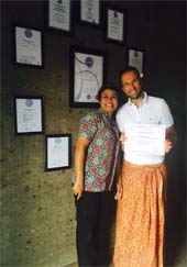 Reeva Bali Spa School Student