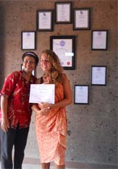 Reeva Bali Spa School Student