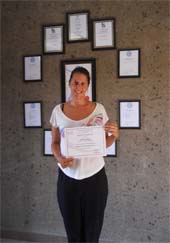 Reeva Bali Spa School Student