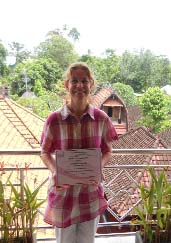 Reeva Bali Spa School Student
