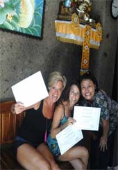 Reeva Bali Spa School Student