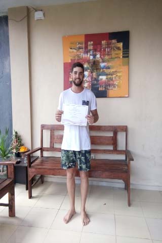 Reeva Bali Spa School Student