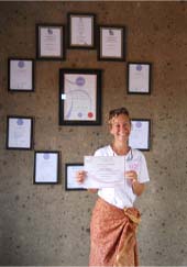 Reeva Bali Spa School Student