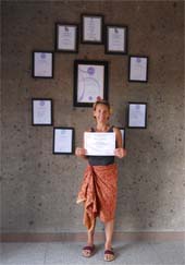 Reeva Bali Spa School Student