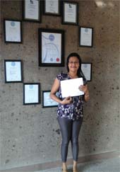 Reeva Bali Spa School Student